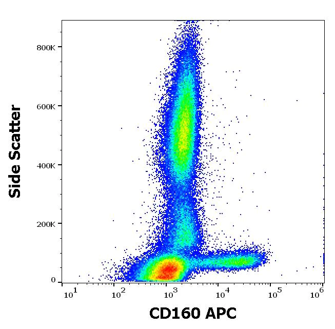 Flow Cytometry - APC Anti-CD160 antibody [BY55] (AB275950)