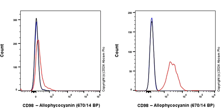 Flow Cytometry - APC Anti-CD98 antibody [EPR27110-42] (AB317481)