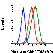 Flow Cytometry - APC Anti-Chk2 (phospho T68) antibody [Chk2T68-D12] (AB278577)