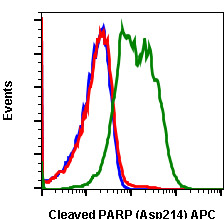 Flow Cytometry - APC Anti-Cleaved PARP1 antibody [PARP-H8] (AB278607), expandable thumbnail