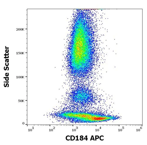 Flow Cytometry - APC Anti-CXCR4 antibody [12G5] (AB270635)