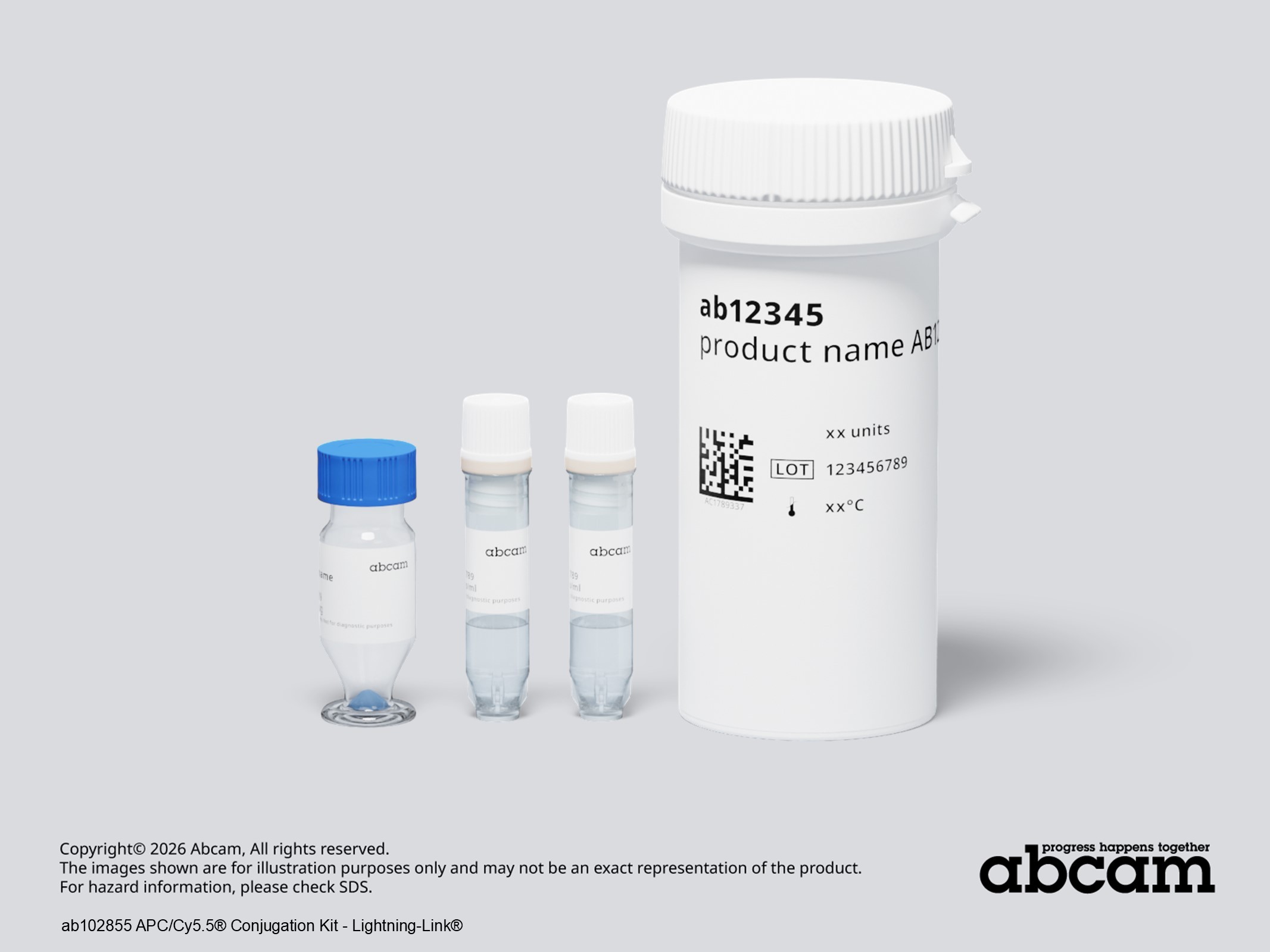APC/Cy5.5® Conjugation Kit| Easy Labelling (ab102855) | Lightning