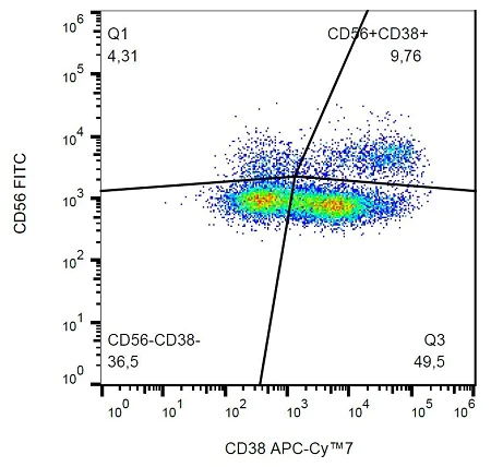 Flow Cytometry - APC/Cy7® Anti-CD38 antibody [HIT2] (AB233461)