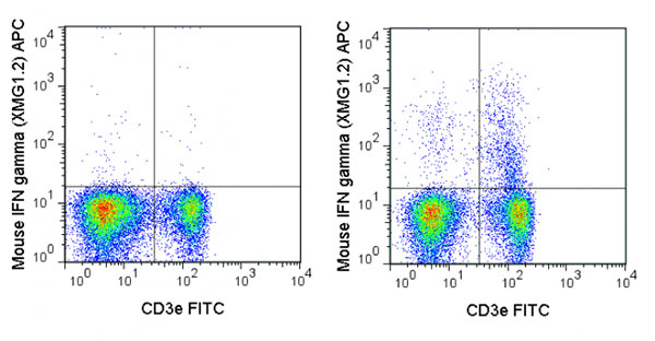 Flow Cytometry (Intracellular) - APC Anti-Interferon gamma antibody [XMG1.2] (AB210390)