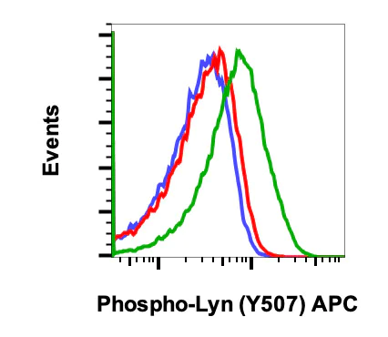 Flow Cytometry - APC Anti-Lyn (phospho Y507) antibody [LynY507-5B6] (AB278641)