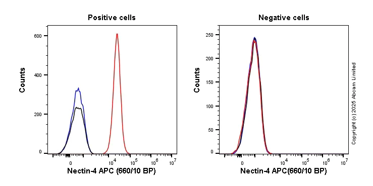 Flow Cytometry - APC Anti-Nectin-4 antibody [EPR29074-48] (AB324203)