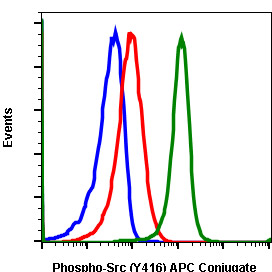 Flow Cytometry - APC Anti-Src (phospho Y416) antibody [SrcY416-C4] (AB278696), expandable thumbnail
