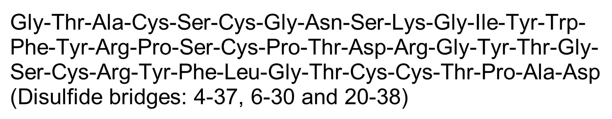 Chemical Structure - APETx2, ASIC3 channel blocker (AB141849), expandable thumbnail
