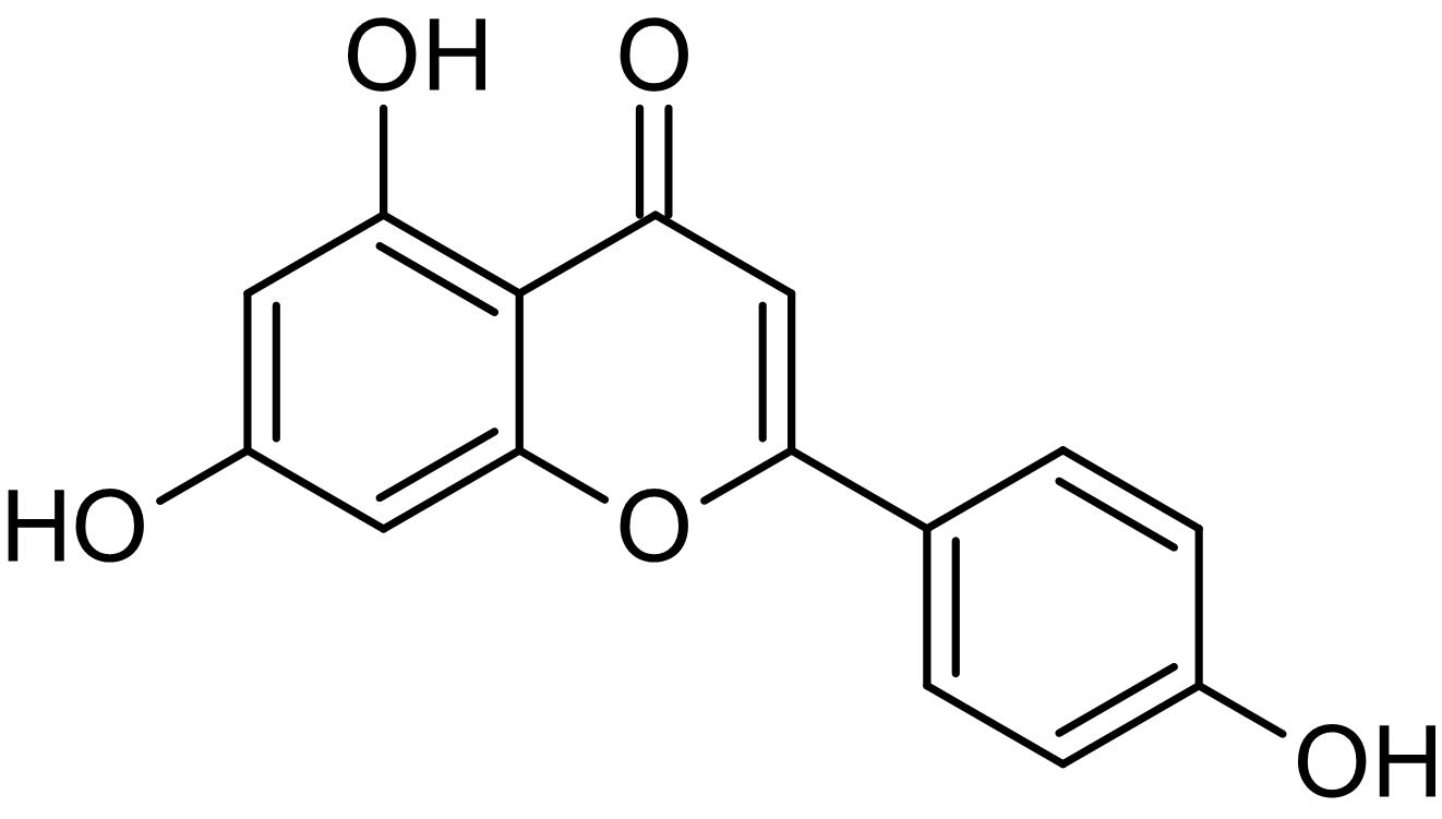 Chemical Structure - Apigenin, Anticancer agent (AB120141), expandable thumbnail