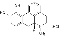 Chemical Structure - Apomorphine HCl, dopamine agonist (AB269887)