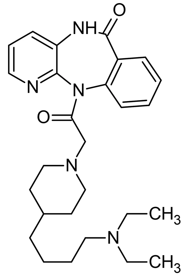 Chemical Structure - AQ-RA 741, M2 antagonist (AB120151)