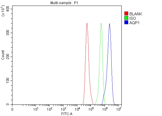 Flow Cytometry - Anti-Aquaporin 1 antibody (AB65837)