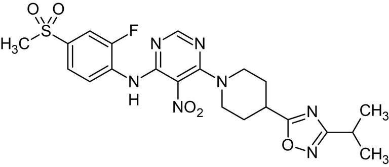 Chemical Structure - AR 231453, GPR119 agonist (AB141627)