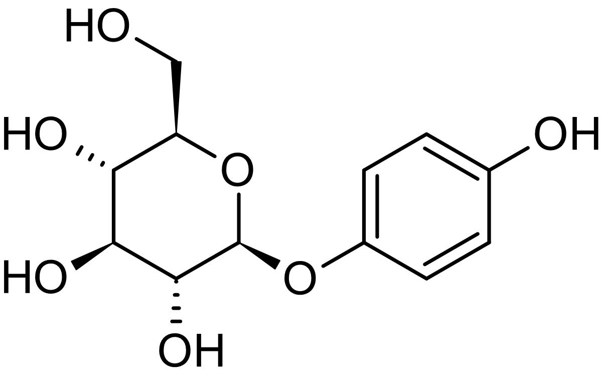 Chemical Structure - Arbutin, inhibitor of tyrosinase (AB141906), expandable thumbnail