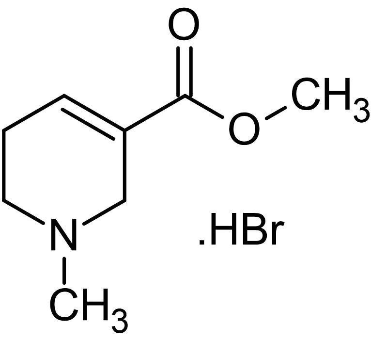 Chemical Structure - Arecoline hydrobromide, Muscarinic receptor agonist (AB141044)
