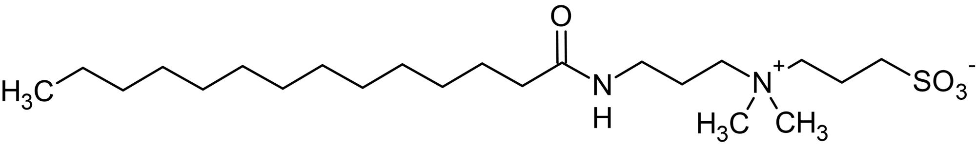 Chemical Structure - ASB-14, Zwitterionic detergent (AB142095)