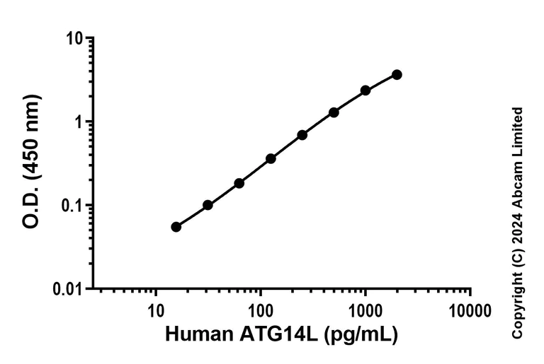 Sandwich ELISA - Anti-ATG14L antibody [EPR28551-51] - BSA and Azide free (Detector) (AB322649)