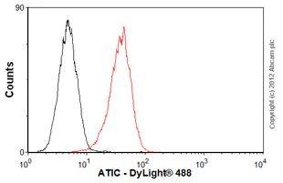 Flow Cytometry - Anti-ATIC antibody [F38 P7 H9] (AB33520)