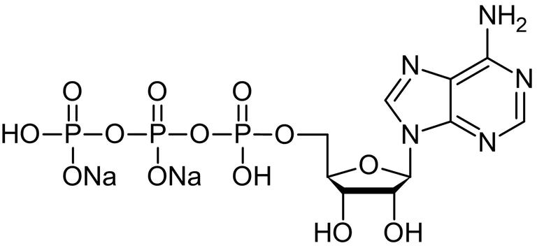 Chemical Structure - ATP disodium salt, P2 receptor agonist (AB120385)