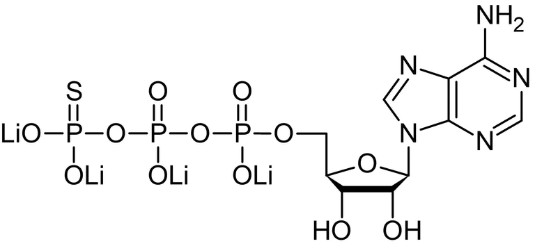 Chemical Structure - ATP-gamma-S, Kinase substrate (AB138911)