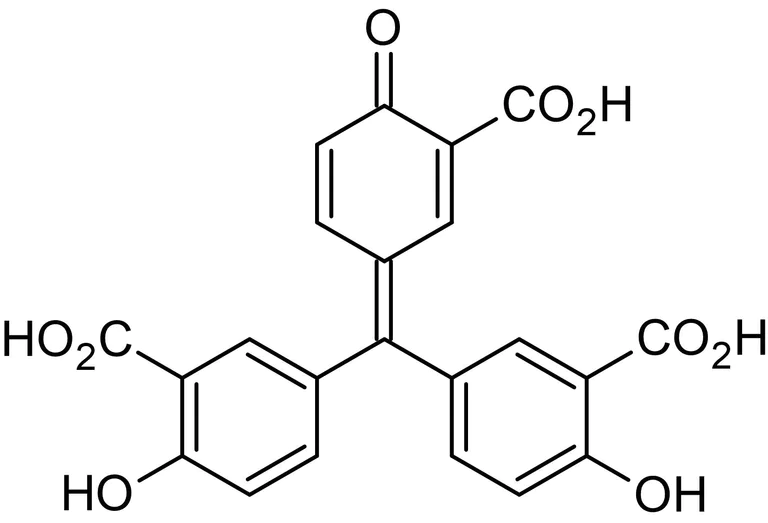 Chemical Structure - Aurintricarboxylic acid (ATA), Apoptosis inhibitor (AB141027)