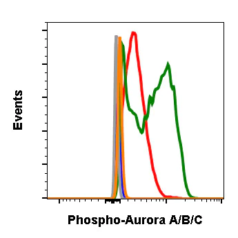 Flow Cytometry - Anti-Aurora B (pT232) + Aurora A (pT288) + IPL-1/STK13/Aurora C (pT198) antibody [AuroraABC-CC12] (AB278628)
