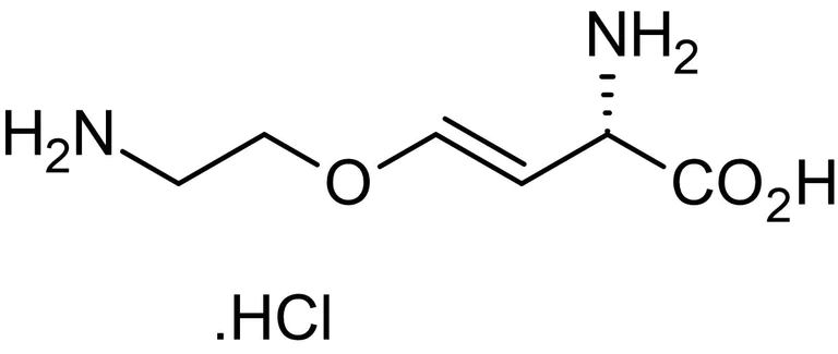 Chemical Structure - AVG-Cl (Aminoethoxyvinyl glycine hydrochloride) (AB145382)
