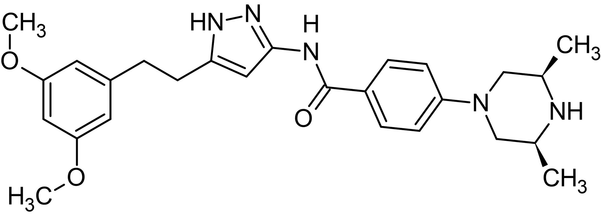 Chemical Structure - AZD4547, FGFR inhibitor (AB216311), expandable thumbnail