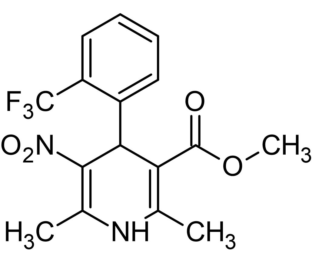 Chemical Structure - (±)-BAYK8644, L-type Ca2+ channel activator (AB120366)