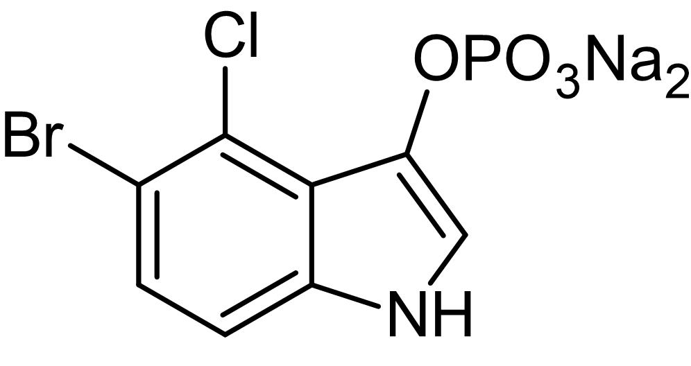 Chemical Structure - BCIP disodium salt, histochemical alkaline phosphatase substrate (AB146226), expandable thumbnail