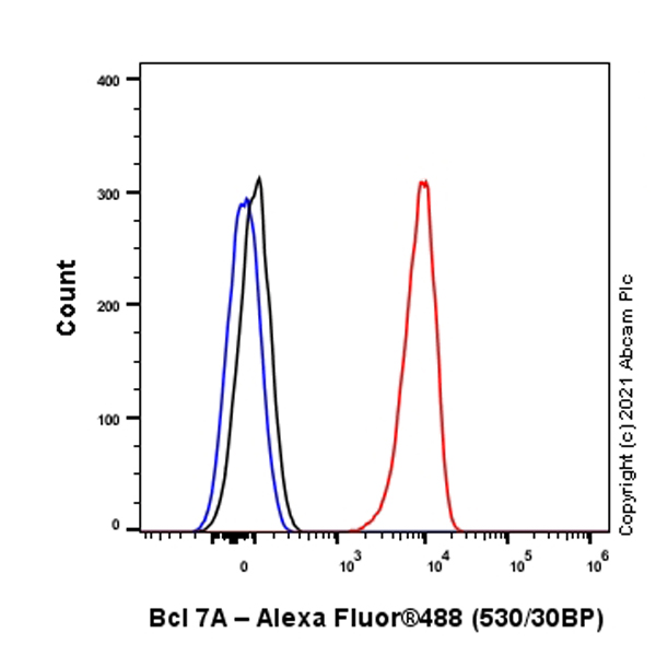 Flow Cytometry (Intracellular) - Anti-Bcl 7A antibody [EPR24162-226] (AB259833), expandable thumbnail