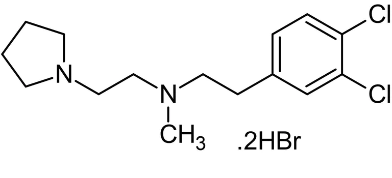 Chemical Structure - BD 1008 dihydrobromide, delta1-receptor antagonist (AB144559)