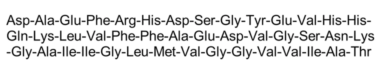 Chemical Structure - beta-Amyloid Peptide (1-43) (Aβ43) (AB120963)