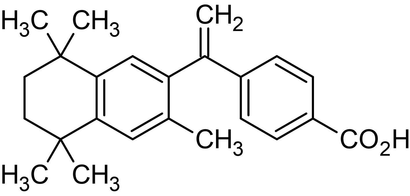 Chemical Structure - Bexarotene, RXR agonist (AB141025), expandable thumbnail
