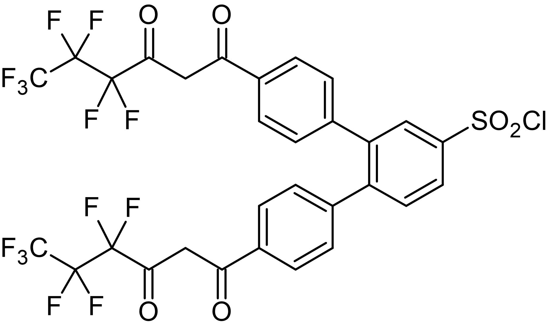 Chemical Structure - BHHCT, Fluorescent sensitizer for Eu3+- labelling (AB145314)