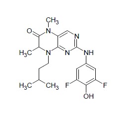 Chemical Structure - BI-D1870, RSK Inhibitor (AB254451)