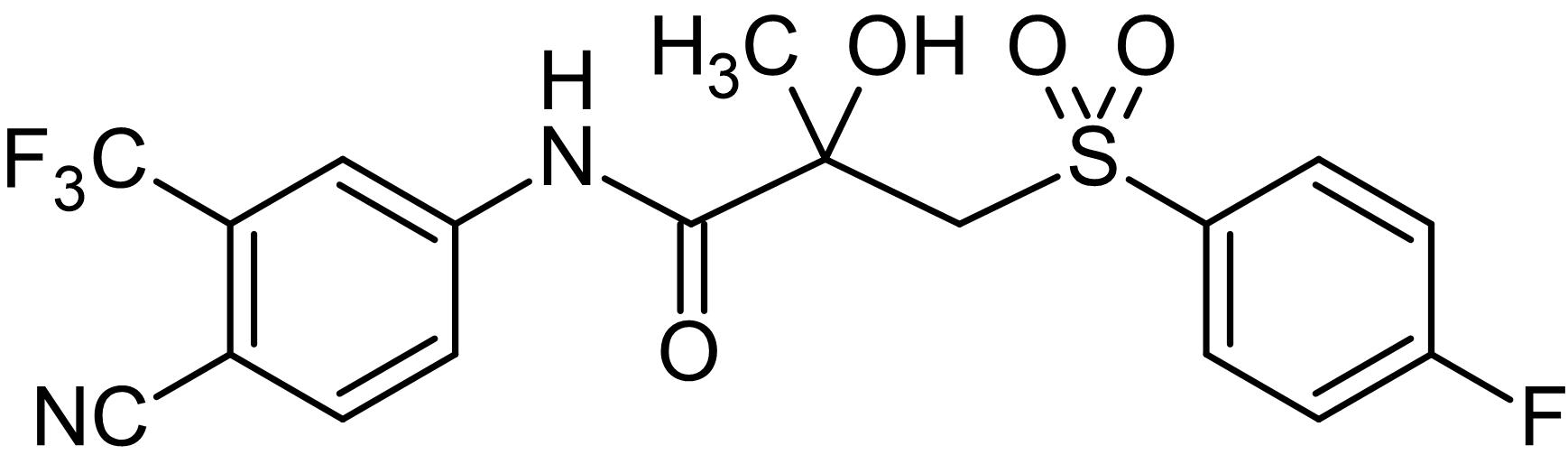 Bicalutamide (ICI176334), Androgen receptor antagonist