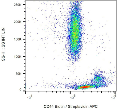 Flow Cytometry - Biotin Anti-CD44 antibody [MEM-85] (AB28105)