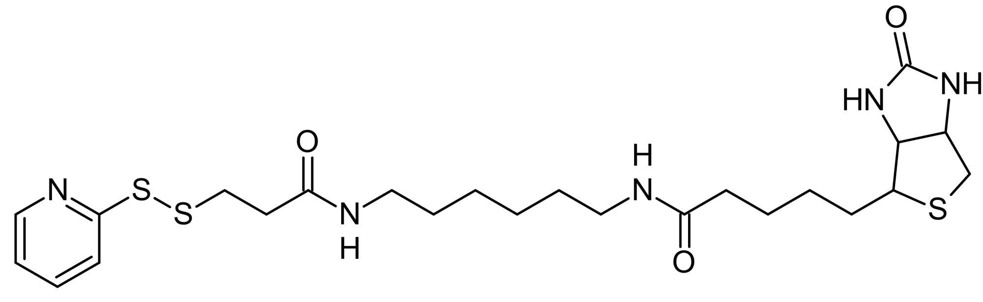 Chemical Structure - Biotin-HPDP, Sulfhydryl-reactive biotinylation reagent (AB145614)