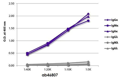 ELISA - Biotin Anti-Kappa light chain antibody (AB46807)