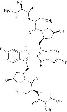 Chemical Structure - Birinapant (AB273619), expandable thumbnail