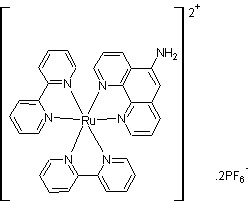 Bis(2,2'-bipyridine)-(5-aminophenanthroline)ruthenium bis(hexafluorophosphate)