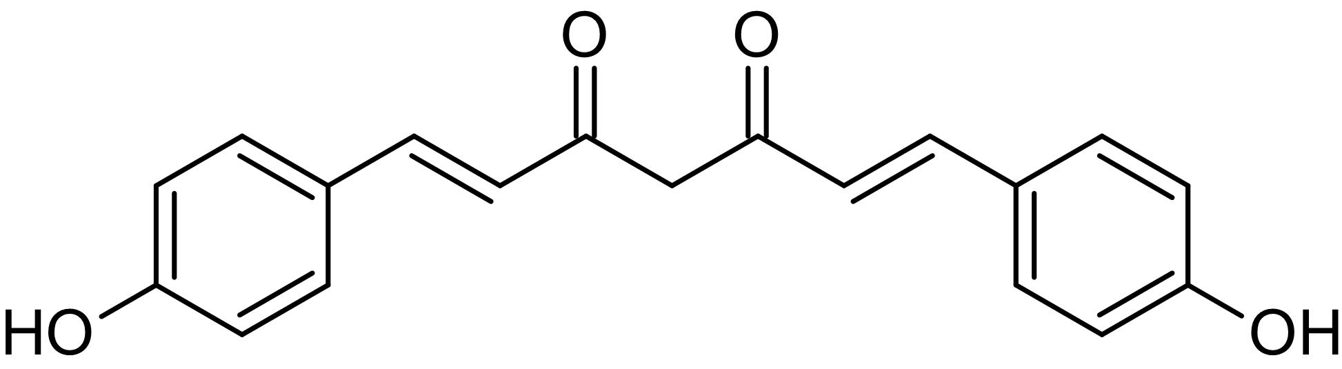 Chemical Structure - Bisdemethoxycurcumin, Apoptotic curcuminoid (AB120976), expandable thumbnail