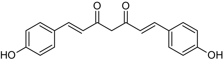 Chemical Structure - Bisdemethoxycurcumin, Apoptotic curcuminoid (AB120976)
