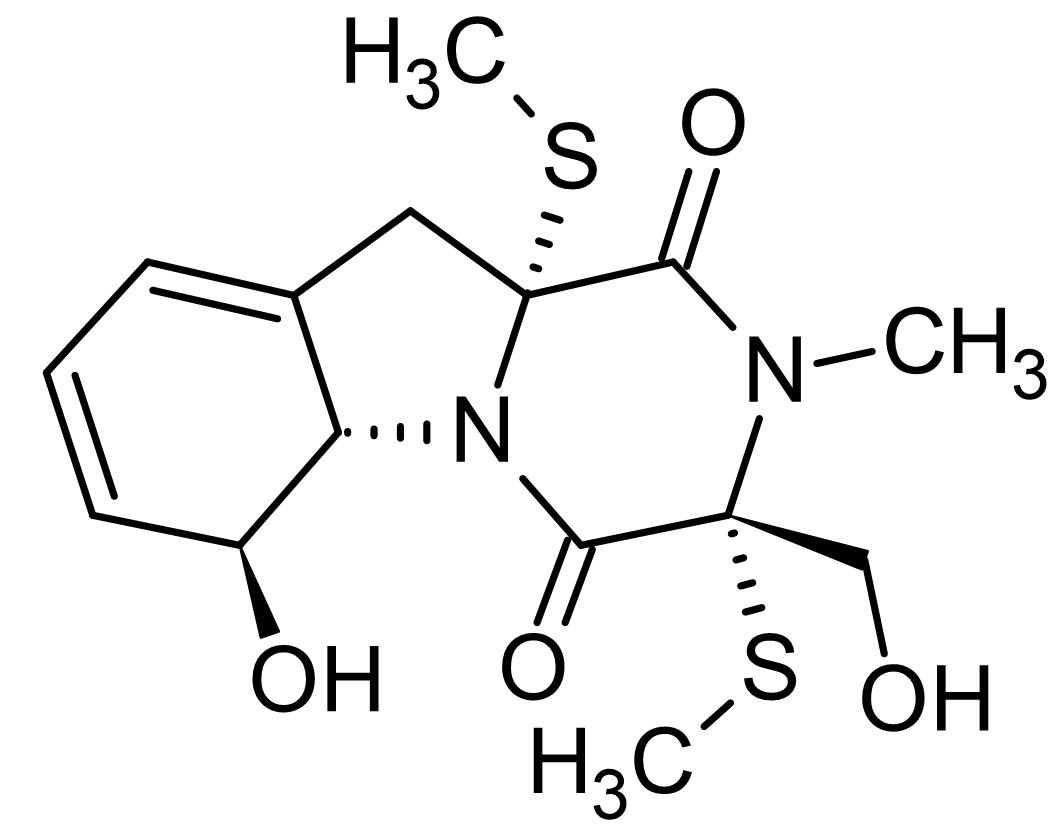 Bis(methylthio)gliotoxin, platelet-activating factor (PAF) receptor antagonist