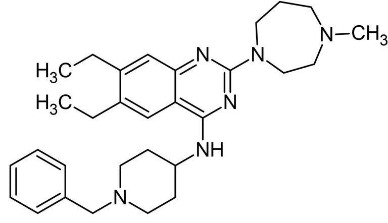 Chemical Structure - BIX 01294, histone methyltransferase inhibitor (AB141407)