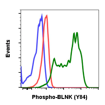 Flow Cytometry - Anti-BLNK (phospho Y84) antibody [BLNKY84-H4] (AB278566)