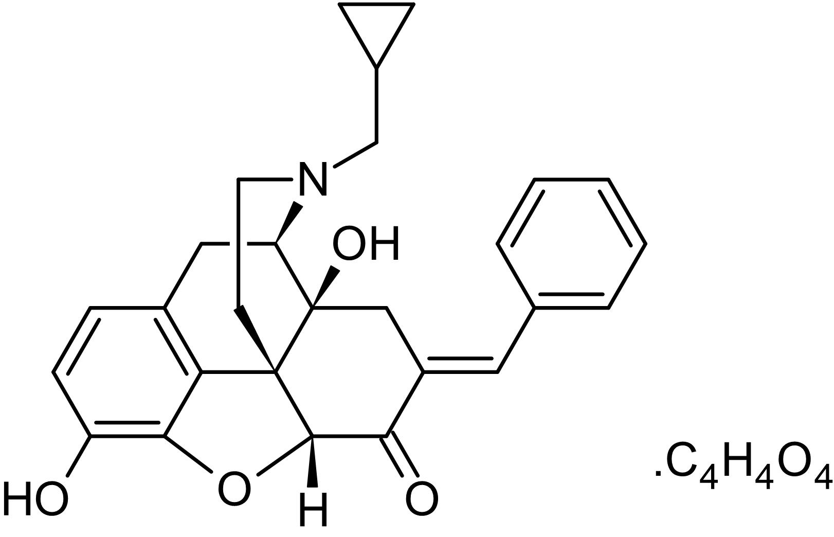 Chemical Structure - BNTX maleate, delta1 opioid receptor antagonist (AB146142)