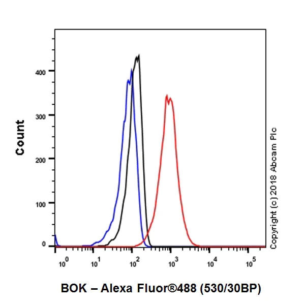 Flow Cytometry (Intracellular) - Anti-Bok antibody [BOK-R1-5-1] - BSA and Azide free (AB233700)