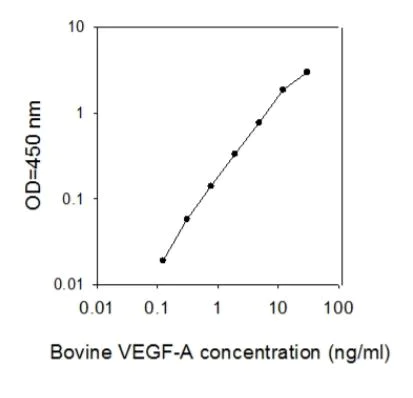 Sandwich ELISA - Bovine VEGF-A ELISA Kit (AB273194)